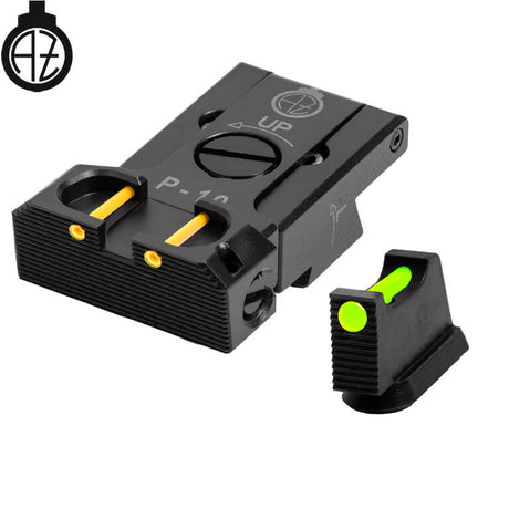 CZ P-10 justerbare sikter med fiberoptikk | type B