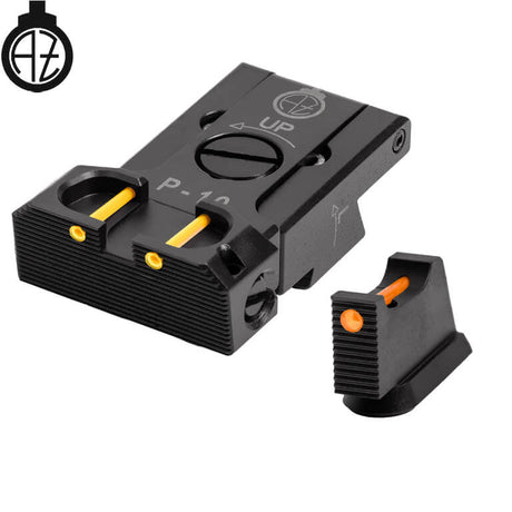 CZ P-10 justerbare sikter med fiberoptikk | type B