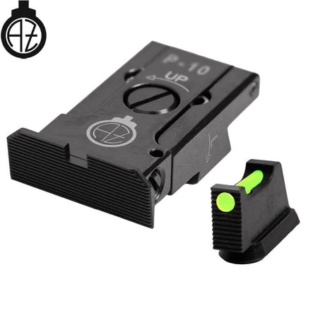 CZ P-10 justerbare sikter med fiberoptikk | type