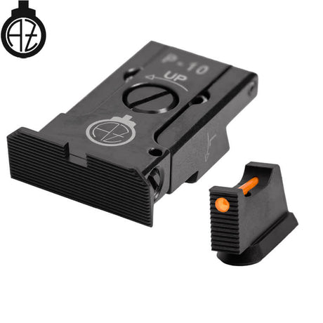 CZ P-10 justerbare sikter med fiberoptikk | type
