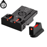 CZ Shadow 2, CZ 75 SP-01 Shadow justerbare sikter med fiberoptikk | type B Optics Spot