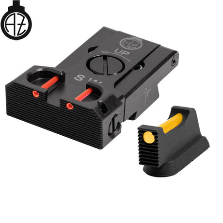 CZ Shadow 2, CZ 75 SP-01 Shadow justerbare sikter med fiberoptikk | type B