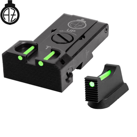 CZ TS 2, CZ TS 1 & CZ Shadow 2 Target justerbare sikter med fiberoptikk | type B