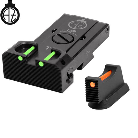 CZ TS 2, CZ TS 1 & CZ Shadow 2 Target justerbare sikter med fiberoptikk | type B