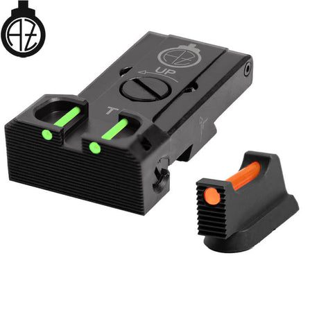CZ TS 2, CZ TS 1 & CZ Shadow 2 Target justerbare sikter med fiberoptikk | type B