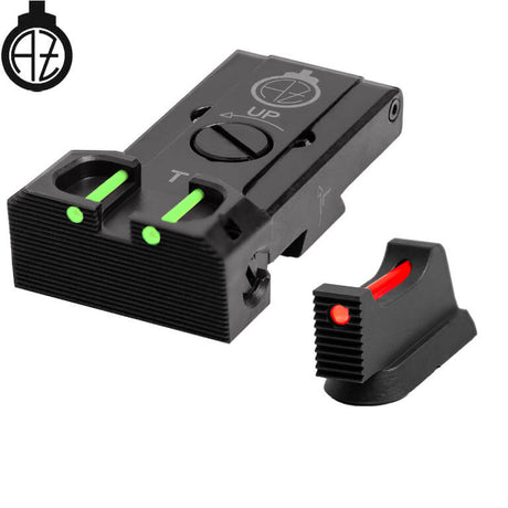 CZ TS 2, CZ TS 1 & CZ Shadow 2 Target justerbare sikter med fiberoptikk | type B