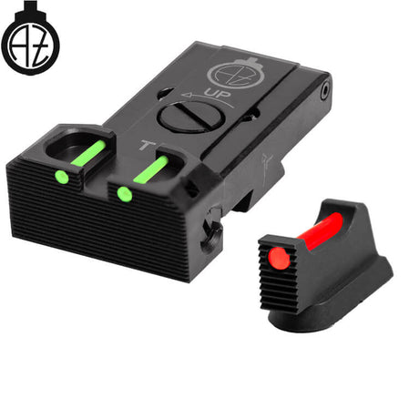 CZ TS 2, CZ TS 1 & CZ Shadow 2 Target justerbare sikter med fiberoptikk | type B