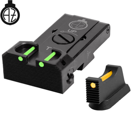 CZ TS 2, CZ TS 1 & CZ Shadow 2 Target justerbare sikter med fiberoptikk | type B