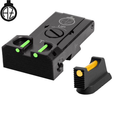 CZ TS 2, CZ TS 1 & CZ Shadow 2 Target justerbare sikter med fiberoptikk | type B