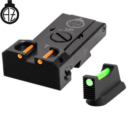 CZ TS 2, CZ TS 1 & CZ Shadow 2 Target justerbare sikter med fiberoptikk | type B
