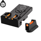 CZ TS 2, CZ TS 1 & CZ Shadow 2 Target justerbare sikter med fiberoptikk | type B 