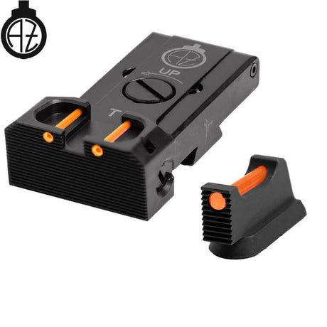 CZ TS 2, CZ TS 1 & CZ Shadow 2 Target justerbare sikter med fiberoptikk | type B