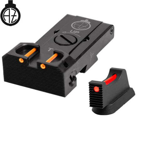 CZ TS 2, CZ TS 1 & CZ Shadow 2 Target justerbare sikter med fiberoptikk | type B