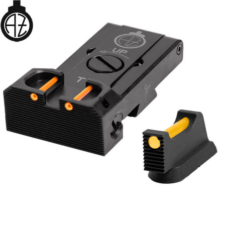 CZ TS 2, CZ TS 1 & CZ Shadow 2 Target justerbare sikter med fiberoptikk | type B
