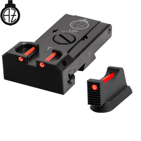CZ TS 2, CZ TS 1 & CZ Shadow 2 Target justerbare sikter med fiberoptikk | type B