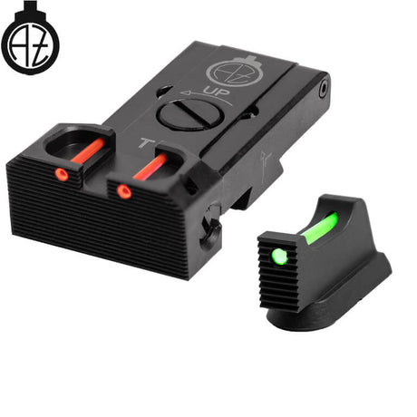 CZ TS 2, CZ TS 1 & CZ Shadow 2 Target justerbare sikter med fiberoptikk | type B