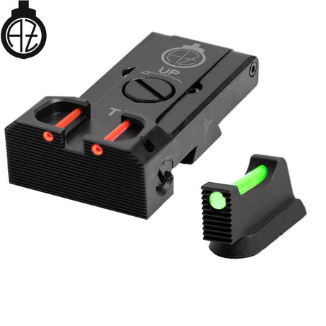 CZ TS 2, CZ TS 1 & CZ Shadow 2 Target justerbare sikter med fiberoptikk | type B