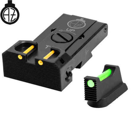 CZ TS 2, CZ TS 1 & CZ Shadow 2 Target justerbare sikter med fiberoptikk | type B