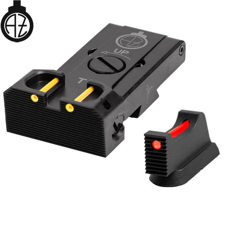 CZ TS 2, CZ TS 1 & CZ Shadow 2 Target justerbare sikter med fiberoptikk | type B
