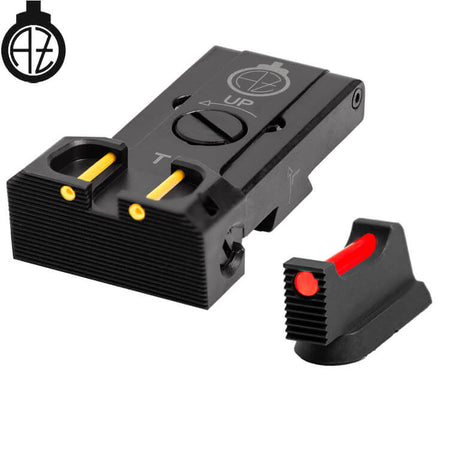CZ TS 2, CZ TS 1 & CZ Shadow 2 Target justerbare sikter med fiberoptikk | type B