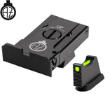 CZ 75B, CZ P-01, CZ 75 SP-01 justerbare sikter med fiberoptikk | type A
