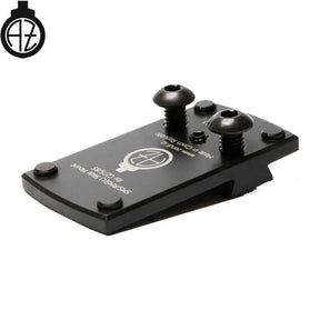 CZ 75 [75B 75 SP-01 P-01] rødpunktsiktemontasje | Shield RMSc footprint