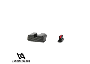 CZ P-10 Optics Ready lave sikter | med fiberoptikk