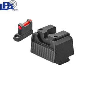 CZ P-10 Optics Ready semi-adjustable sikter | med fiberoptikk