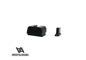CZ P-10 Optics Ready høye sikter | blank