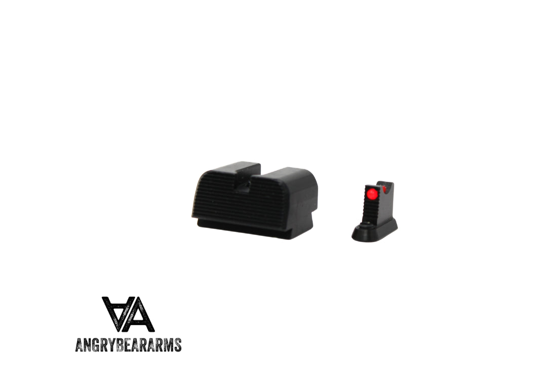 CZ P-10 Optics Ready høye sikter | med fiberoptikk