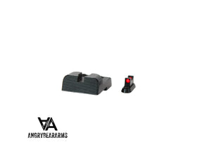 CZ P-10 [P-10C P-10F P-10S] sikter | med fiberoptikk