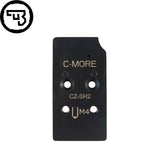 CZ Shadow 2 adapterplate | C-More RTS footprint