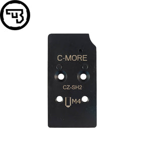 CZ Shadow 2 adapterplate | C-More RTS footprint
