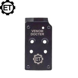 CZ Shadow 2 adapterplate | Docter footprint