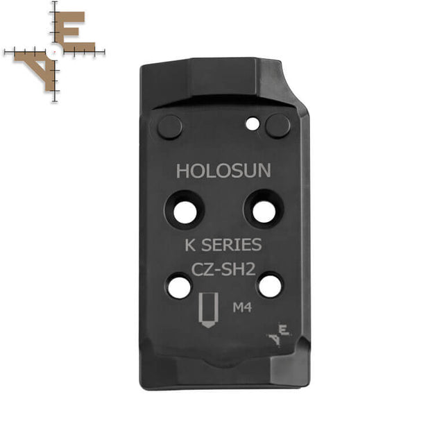 CZ Shadow 2 Optics Ready plate | Holosun K-serie fotavtrykk