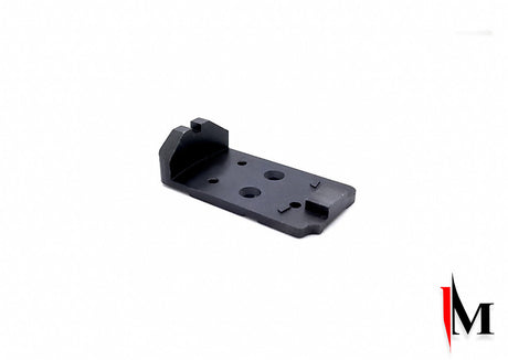 CZ Shadow 2 Optics Ready plate med integrert baksikte | type S [RMSc, DPP, K-serie footprints]