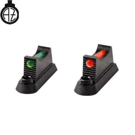 CZ Shadow 2 Orange korn med fiberoptikk | 7.5 x 1.5 mm