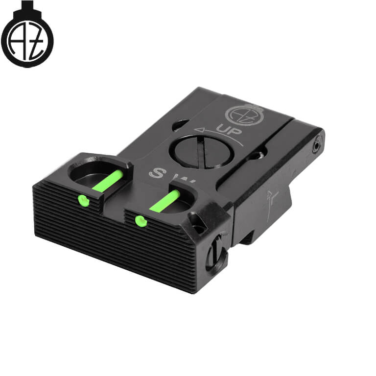 CZ Shadow 2 justerbart baksikte med fiberoptikk