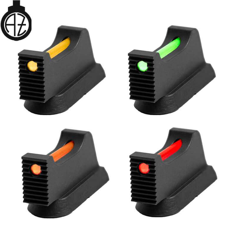 CZ Shadow 2 korn med fiberoptikk | 7.5 x 1.0 mm