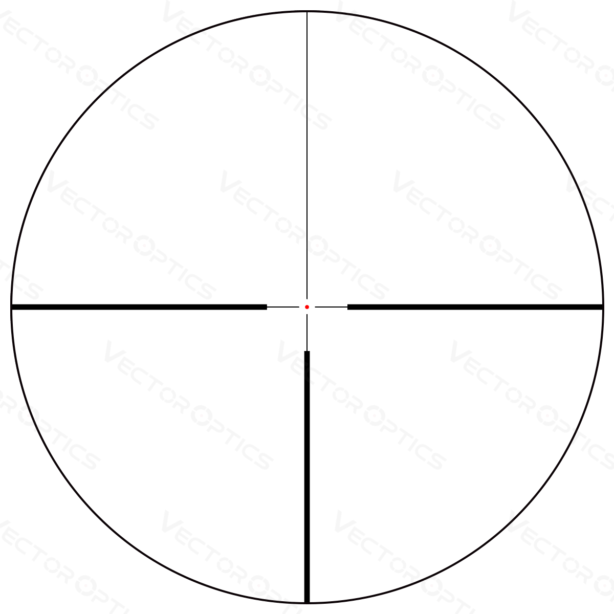 Vector Optics Continental 1.5-9x42 SFP riflekikkert 