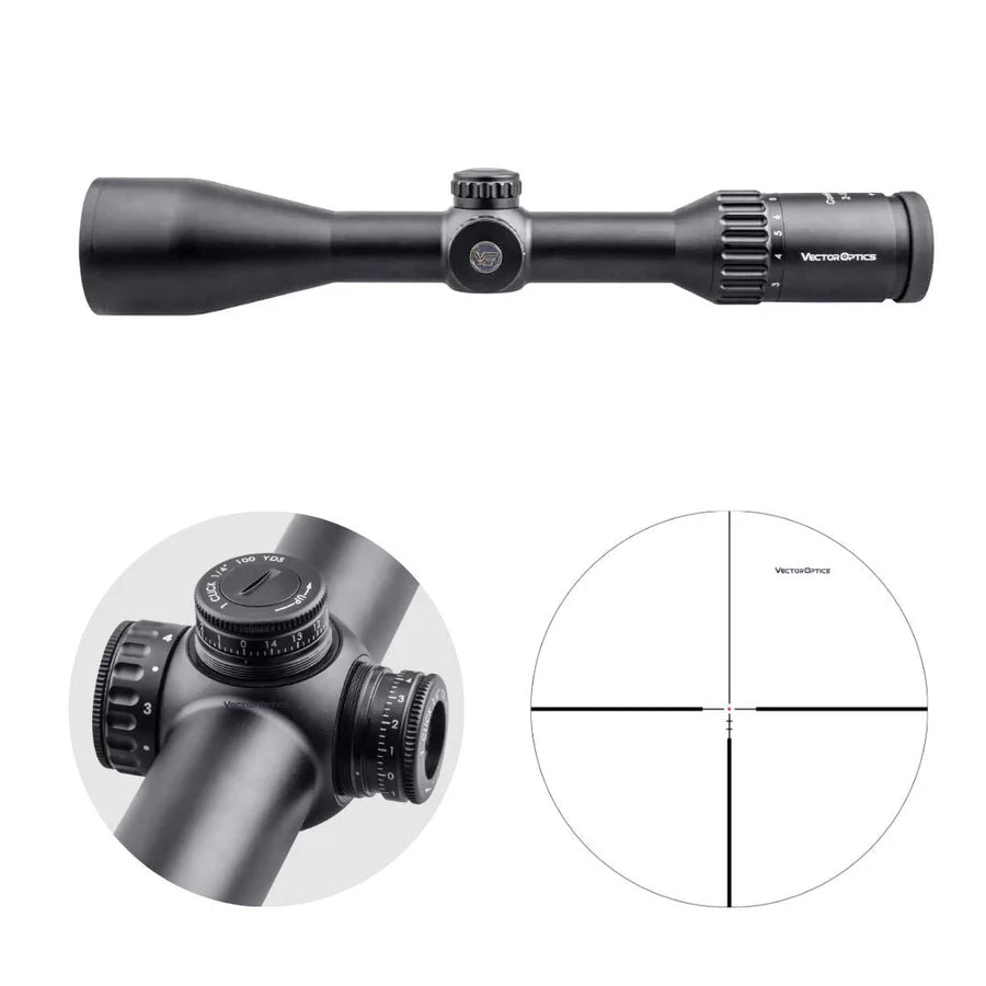 Vector Optics Continental 2-12x50 SFP riflekikkert 