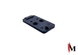 Dan Wesson DWX adapterplate | Shield RMSc & Holosun K-series footprint
