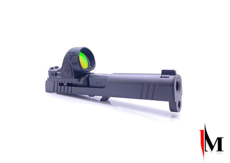 Dan Wesson DWX adapterplate with integrated baksikte | Trijicon RMR footprint