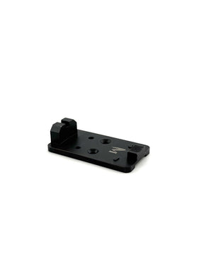 Dan Wesson DWX adapterplate with integrated baksikte | Shield RMSc footprint