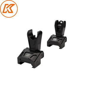 Sammenleggbare semi-justerbare sikter for Picatinny base [AR-15, M4 & other] | blank