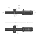 Vector Optics Forester 1-5x24SFP GenII riflekikkert 