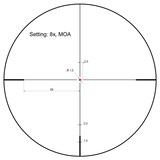 Vector Optics Forester 1-8x24 SFP riflekikkert 