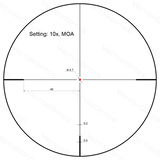 Vector Optics Forstmann 2-10x40SFP riflekikkert 