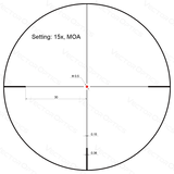 Vector Optics Forester 3-15x50SFP riflekikkert 