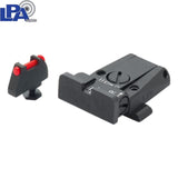 Justerbare sikter for Glock [G17 G19 G26 & other] | med fiberoptikk